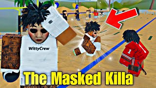 The Masked Killa Pulls Up To Roblox Football amp DOMINATES [upl. by Llerrahs]