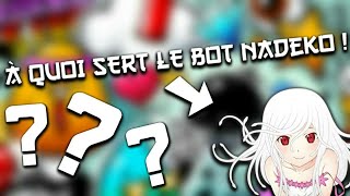 TUTO À QUOI SERT LE BOT NADEKO  🔥 [upl. by Lea544]