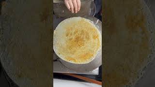 StreetStyle Surti Dosa Crispy Tasty amp Easy Recipe 🇮🇳 dosa food recipe ytshorts cooking [upl. by Dnob]