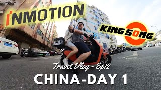 EUC Travel  KingSong amp Inmotion Factory Tour [upl. by Laaspere]