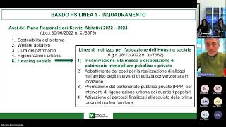 Webinar quotHousing Sociale in Lombardiaquot [upl. by Alexine]