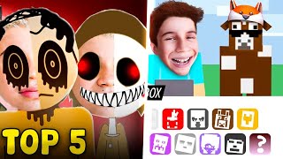 TOP 5 Mods MAIS INSANOS de Incredibox do DUDU Betero [upl. by Hpeosj]