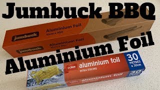 Jumbuck Super Heavy Duty BBQ Aluminium Foil  Bunnings [upl. by Hollis]