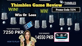 Thimbles1xbet game Review how to play Thimbles and winning 🔞 [upl. by Ainaj]