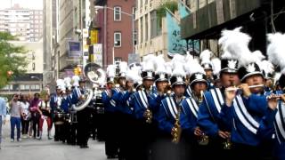 Ridgefield Memorial High School MARCHING ROYALS from Ridgefield New Jersey playing GANGNAM STYLE [upl. by Paddy48]