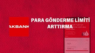 Akbank Eft Limit Arttırma  Akbank Para Gönderme Limiti Arttırma [upl. by Uba]