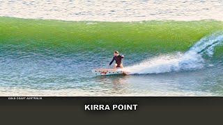 Surfing The Kirra Point High Tide Dawn Session Sunday 29th September 2024 [upl. by Akienom]