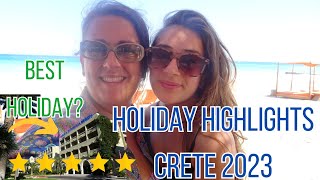 Crete 5 Star All InclusiveAquila Rithymna Beach HotelHoliday HighlightsAugust 2023 [upl. by Mather]