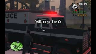 GTA SAN ANDREAS PC  CJ VS POLICE 21 [upl. by Dickerson795]