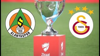 GALATASARAY ALANYASPOR MAÇI CANLI İZLE [upl. by Ahsinev]