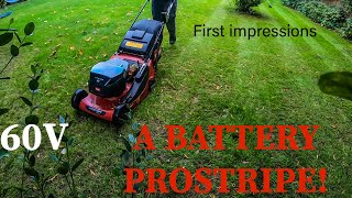 eProstripe 560 FIRST IMPRESSIONS Toro toroprostripe toroprostripe560 toroeprostripe [upl. by Ynnig]