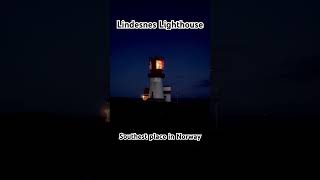 Lindesnes lighthouse lighthouse norway shorts night [upl. by Niwdog]