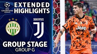 Ferencváros vs Juventus Extended Highlights  Group Stage  Group G  UCL on CBS [upl. by Ueihtam869]