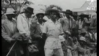 Seretse Khama returns to Botswana 1950 [upl. by Ocirema]