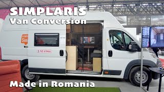 🇷🇴 Made in Romania  Simplaris Campervans  Van Conversion [upl. by Nylteak]