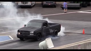 Chevy Corvette Z06 vs Turbo LS Chevy Truck [upl. by Anier637]