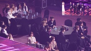 IDOLS Reaction to BTS DAESANG Speech 방탄소년단 대상 아이돌 반응 4K 직캠 by 비몽 [upl. by Mills]