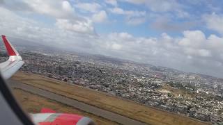 Viva Aerobus Takeoff from Tijuana to Guadalajara [upl. by Morehouse378]