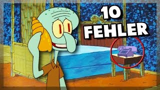 10 Fehler in Spongebob Schwammkopf [upl. by Connie]