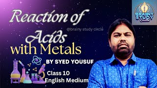 Explosive Reactions Acids Meet Metals in Class 10 Chemistry [upl. by Filberto]