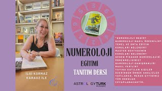 Numeroloji Eğitimi Tanıtım Dersi [upl. by Isnyl]