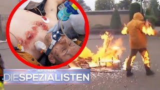 Der Mann in Flammen Wer hat ihn angezündet  Oliver Dreier  Die Spezialisten  SAT1 TV [upl. by Moffat]