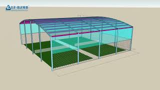 Canadian tennis court design [upl. by Rihaz]