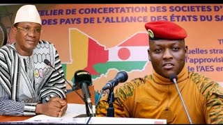 URGENT🔴 Burkina est contre la démission de choguel Maïga [upl. by Ynotna]