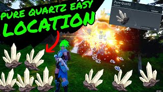 EASY PURE QUARTZ Farm LOCATION on PALWORLD Palworld Tips and Tricks [upl. by Elag350]