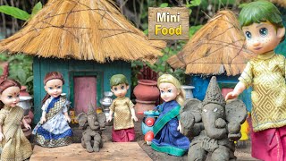 Miniature Vinayaka Chavithi  Tiny Cooking  Mini Food Cooking [upl. by Eniawtna445]