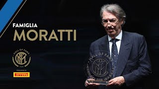 MORATTI FAMILY  Inter Hall Of Fame  Club Inter [upl. by Ellennahs]