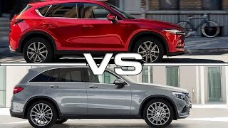 2017 Mazda CX5 vs 2016 Mercedes GLC [upl. by Eelreveb]