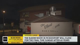 The Elbow Room in McKeesport closing after 65 years [upl. by Urbain]