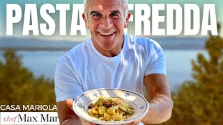 PASTA FREDDA ESTIVA ai sapori di PUGLIA  per il DOPO SPIAGGIA 🏖️  Ricetta di Chef Max Mariola [upl. by Elayor]