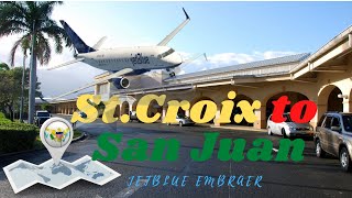 Jet Blue StCroix to San Juan✈🛫🛬🏝🌴 [upl. by Eltsyrc]