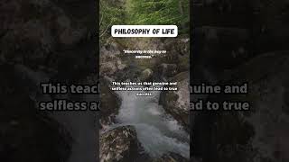 Philosophy of Life  The Key philosophy shorts motivation life [upl. by Yrehcaz390]