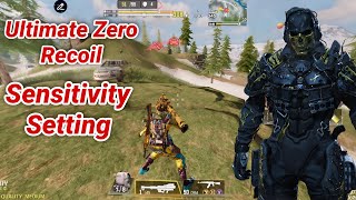 Pro Sensitivity Settings in CODMAK47 No Recoil Long RangeFast Ultimate Zero Recoil For COD MOBILE [upl. by Benedix]