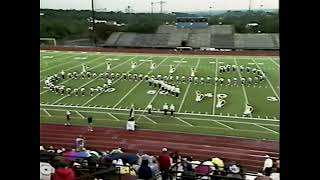 Canadian High School Band 1989  UIL 2A State Marching Contest Prelims [upl. by Hasina]