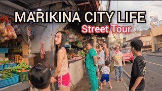 Malanday Marikina City Walking Tour  Philippine Street Life in Manila [upl. by Nelyk]