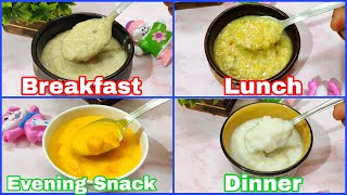 Baby Food Recipes For 8 Months To 24 Months  Baby Food Chart  Healthy Food Bites [upl. by Molloy]