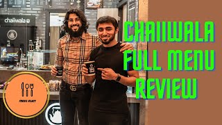 Chaiiwala of London Food Review full menu  Tallie Dar [upl. by Scandura967]