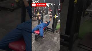 GYM 45 kg bench press  chest workout viralvideo trending viralshorts motivation ytshort gym [upl. by Atirabrab]