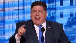 Gov JB Pritzker full speech at 2024 DNC Aug 20 2024 [upl. by Htiduj]