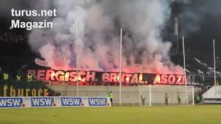 15 Jahre Ultras Wuppertal Pyro und Choreo [upl. by Linis]