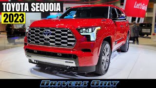 2023 Toyota Sequoia  First Look at the New Redesigned Sequoia [upl. by Atinram]