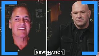 Mark Cuban debates Dana White on Kamala Harris competency  Cuomo Town Hall [upl. by Yolanda375]