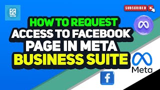 How To Request Access To Facebook Page In Meta Business Suite 2024 [upl. by Henni494]