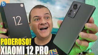 XIAOMI 12 PRO  O Xiaomi MAIS PODEROSO que JÁ TESTEI Unboxing e Impressões [upl. by Octavian]