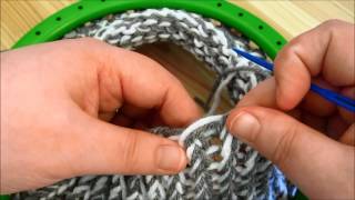 Loom Knitting  Beginning Stitches Too Loose [upl. by Mik]