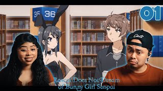 THIS IS INTERESTING  Rascal Does Not Dream of Bunny Girl Senpai Episode 1 Reaction [upl. by Edlihtam]